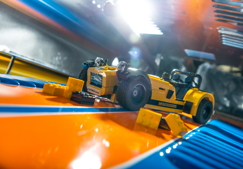 Illustration for article titled This Adorably Tiny Lego Caterham 620R Is A Thing You NeedĀ